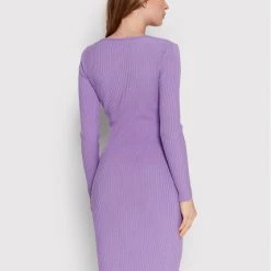 Rinascimento Γυναίκες Πλεκτά Φορέματα Φόρεμα υφασμάτινο CFM0010758003 Μωβ Slim Fit -Rinascimento Εκπτώσεις unnamed file 3602