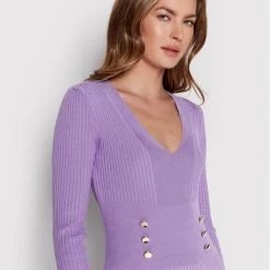 Rinascimento Γυναίκες Πλεκτά Φορέματα Φόρεμα υφασμάτινο CFM0010758003 Μωβ Slim Fit -Rinascimento Εκπτώσεις unnamed file 3603