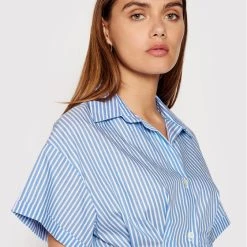 Rinascimento Γυναίκες Φορέματα σε Στυλ Πουκάμισο & Σεμιζιέ Φόρεμα πουκάμισο CFC0017854002 Μπλε Regular Fit -Rinascimento Εκπτώσεις unnamed file 362