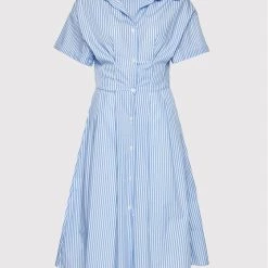 Rinascimento Γυναίκες Φορέματα σε Στυλ Πουκάμισο & Σεμιζιέ Φόρεμα πουκάμισο CFC0017854002 Μπλε Regular Fit -Rinascimento Εκπτώσεις unnamed file 363