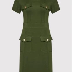 Rinascimento Γυναίκες Καθημερινά Φορέματα Φόρεμα καθημερινό CFC0107550003 Πράσινο Slim Fit -Rinascimento Εκπτώσεις unnamed file 3635