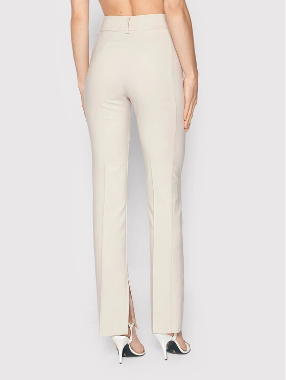 Rinascimento Γυναίκες Υφασμάτινα Παντελόνια Παντελόνι υφασμάτινο CFC0018397002 Μπεζ Slim Fit 5 Rinascimento Γυναίκες Υφασμάτινα Παντελόνια Παντελόνι υφασμάτινο CFC0018397002 Μπεζ Slim Fit - Image 3