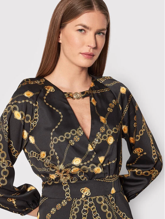 Rinascimento Γυναίκες Καθημερινά Φορέματα Φόρεμα καθημερινό CFC0018402002 Μαύρο Regular Fit 6 Rinascimento Γυναίκες Καθημερινά Φορέματα Φόρεμα καθημερινό CFC0018402002 Μαύρο Regular Fit - Image 4