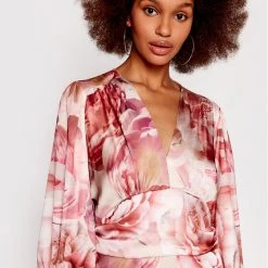 Rinascimento Γυναίκες Καθημερινά Φορέματα Φόρεμα καθημερινό CFC0107632003 Ροζ Regular Fit -Rinascimento Εκπτώσεις unnamed file 3669