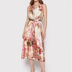 Rinascimento Γυναίκες Κοκτέιλ Φορέματα Φόρεμα κοκτέιλ CFC0018504002 Μπεζ Regular Fit