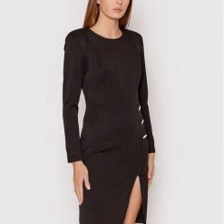 Rinascimento Γυναίκες Καθημερινά Φορέματα Φόρεμα καθημερινό CFC0018394002 Μαύρο Slim Fit