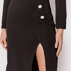 Rinascimento Γυναίκες Καθημερινά Φορέματα Φόρεμα καθημερινό CFC0018394002 Μαύρο Slim Fit -Rinascimento Εκπτώσεις unnamed file 3705