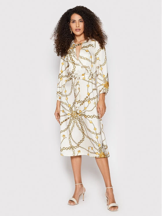 Rinascimento Γυναίκες Καθημερινά Φορέματα Φόρεμα κοκτέιλ CFC0018402002 Μπεζ Regular Fit 3 Rinascimento Γυναίκες Καθημερινά Φορέματα Φόρεμα κοκτέιλ CFC0018402002 Μπεζ Regular Fit