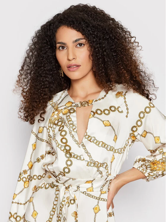 Rinascimento Γυναίκες Καθημερινά Φορέματα Φόρεμα κοκτέιλ CFC0018402002 Μπεζ Regular Fit 6 Rinascimento Γυναίκες Καθημερινά Φορέματα Φόρεμα κοκτέιλ CFC0018402002 Μπεζ Regular Fit - Image 4