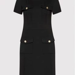 Rinascimento Γυναίκες Καθημερινά Φορέματα Φόρεμα καθημερινό CFC0107550003 Μαύρο Slim Fit -Rinascimento Εκπτώσεις unnamed file 3793