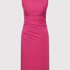 Rinascimento Γυναίκες Κοκτέιλ Φορέματα Φόρεμα καθημερινό CFC0107575003 Ροζ Slim Fit -Rinascimento Εκπτώσεις unnamed file 3803