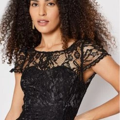 Rinascimento Γυναίκες Κοκτέιλ Φορέματα Φόρεμα κοκτέιλ CFC0107612003 Μαύρο Slim Fit -Rinascimento Εκπτώσεις unnamed file 3827