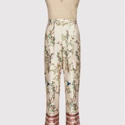 Rinascimento Γυναίκες Ολόσωμες Φόρμες Ολόσωμη φόρμα CFC0109280003 Μπεζ Regular Fit -Rinascimento Εκπτώσεις unnamed file 383