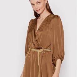 Rinascimento Γυναίκες Βραδινά Φορέματα Φόρεμα βραδινό CFC0107801003 Καφέ Regular Fit -Rinascimento Εκπτώσεις unnamed file 3837