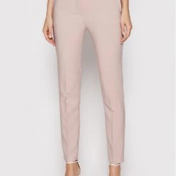 Rinascimento Γυναίκες Υφασμάτινα Παντελόνια Παντελόνι Chino CFC0107835003 Ροζ Slim Fit