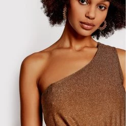 Rinascimento Γυναίκες Βραδινά Φορέματα Φόρεμα βραδινό CFC0106172003 Χρυσό Regular Fit -Rinascimento Εκπτώσεις unnamed file 3911