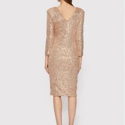 Rinascimento Γυναίκες Κοκτέιλ Φορέματα Φόρεμα κοκτέιλ CFC0018249002 Μπεζ Slim Fit -Rinascimento Εκπτώσεις unnamed file 3930