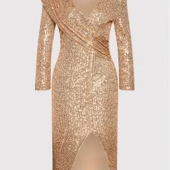 Rinascimento Γυναίκες Κοκτέιλ Φορέματα Φόρεμα κοκτέιλ CFC0018249002 Μπεζ Slim Fit -Rinascimento Εκπτώσεις unnamed file 3932