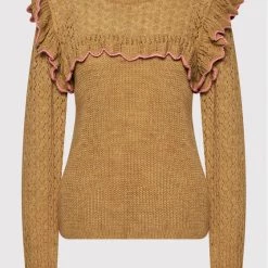 Rinascimento Γυναίκες Πουλόβερ CFM0010401003 Καφέ Regular Fit 9 Rinascimento Γυναίκες Πουλόβερ CFM0010401003 Καφέ Regular Fit -Rinascimento Εκπτώσεις unnamed file 3941