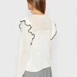 Rinascimento Γυναίκες Πουλόβερ CFM0010401003 Λευκό Regular Fit -Rinascimento Εκπτώσεις unnamed file 3944