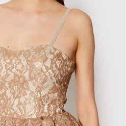 Rinascimento Γυναίκες Κοκτέιλ Φορέματα Φόρεμα κοκτέιλ CFC0104885003 Καφέ Slim Fit -Rinascimento Εκπτώσεις unnamed file 3959