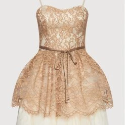 Rinascimento Γυναίκες Κοκτέιλ Φορέματα Φόρεμα κοκτέιλ CFC0104885003 Καφέ Slim Fit -Rinascimento Εκπτώσεις unnamed file 3960