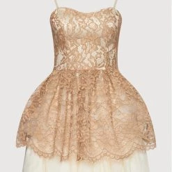 Rinascimento Γυναίκες Κοκτέιλ Φορέματα Φόρεμα κοκτέιλ CFC0104885003 Καφέ Slim Fit -Rinascimento Εκπτώσεις unnamed file 3961