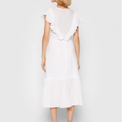 Rinascimento Γυναίκες Καλοκαιρινά Φορέματα Φόρεμα καλοκαιρινό CFC0103755003 Λευκό Regular Fit -Rinascimento Εκπτώσεις unnamed file 3974