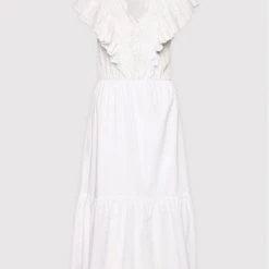 Rinascimento Γυναίκες Καλοκαιρινά Φορέματα Φόρεμα καλοκαιρινό CFC0103755003 Λευκό Regular Fit -Rinascimento Εκπτώσεις unnamed file 3976