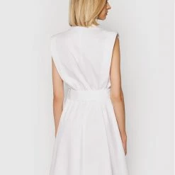 Rinascimento Γυναίκες Καθημερινά Φορέματα Φόρεμα καθημερινό CFC0103746003 Λευκό Regular Fit -Rinascimento Εκπτώσεις unnamed file 3979