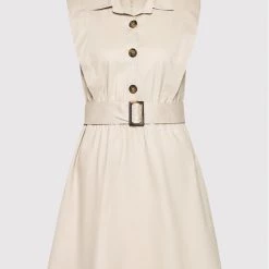 Rinascimento Γυναίκες Καθημερινά Φορέματα Φόρεμα καθημερινό CFC0103746003 Μπεζ Regular Fit -Rinascimento Εκπτώσεις unnamed file 3986