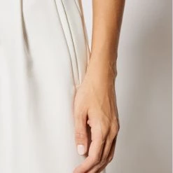 Rinascimento Γυναίκες Υφασμάτινα Παντελόνια Παντελόνι υφασμάτινο CFC0102332003 Λευκό Regular Fit -Rinascimento Εκπτώσεις unnamed file 3990