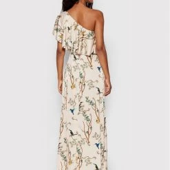 Rinascimento Γυναίκες Καλοκαιρινά Φορέματα Φόρεμα καλοκαιρινό CFC0109282003 Μπεζ Regular Fit -Rinascimento Εκπτώσεις unnamed file 411