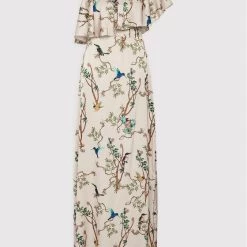 Rinascimento Γυναίκες Καλοκαιρινά Φορέματα Φόρεμα καλοκαιρινό CFC0109282003 Μπεζ Regular Fit -Rinascimento Εκπτώσεις unnamed file 413