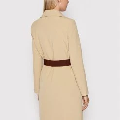 Rinascimento Γυναίκες Μεταβατικά Παλτά Παλτό μεταβατικό CFC0107900003 Μπεζ Regular Fit -Rinascimento Εκπτώσεις unnamed file 442