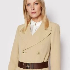 Rinascimento Γυναίκες Μεταβατικά Παλτά Παλτό μεταβατικό CFC0107900003 Μπεζ Regular Fit -Rinascimento Εκπτώσεις unnamed file 443