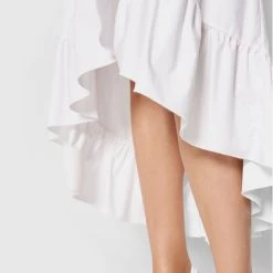 Rinascimento Γυναίκες Φούστα Midi CFC0103584003 Λευκό Regular Fit -Rinascimento Εκπτώσεις unnamed file 449