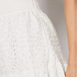 Rinascimento Γυναίκες Midi Φούστα σε γραμμή Α CFC0103600003 Λευκό Regular Fit -Rinascimento Εκπτώσεις unnamed file 454