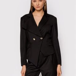 Rinascimento Γυναίκες Σακάκια & Μπλέιζερ Μπλέιζερ CFC0104399003 Μαύρο Regular Fit