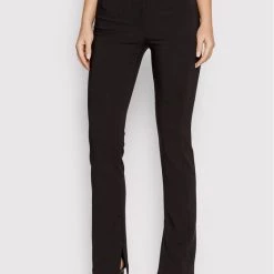 Rinascimento Γυναίκες Υφασμάτινα Παντελόνια Παντελόνι υφασμάτινο CFC0018397002 Μαύρο Slim Fit