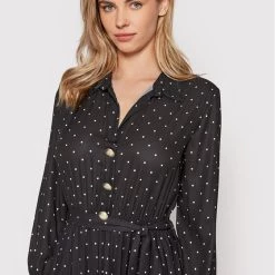 Rinascimento Γυναίκες Φορέματα σε Στυλ Πουκάμισο & Σεμιζιέ Φόρεμα πουκάμισο CFC0018407002 Μαύρο Regular Fit -Rinascimento Εκπτώσεις unnamed file 504