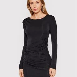 Rinascimento Γυναίκες Κοκτέιλ Φορέματα Φόρεμα κοκτέιλ CFC0018416002 Μαύρο Slim Fit