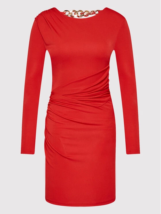 Rinascimento Γυναίκες Κοκτέιλ Φορέματα Φόρεμα κοκτέιλ CFC0018416002 Κόκκινο Slim Fit 7 Rinascimento Γυναίκες Κοκτέιλ Φορέματα Φόρεμα κοκτέιλ CFC0018416002 Κόκκινο Slim Fit - Image 5