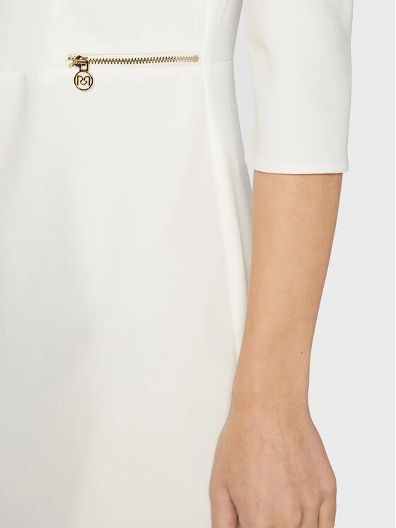 Rinascimento Γυναίκες Κοκτέιλ Φορέματα Φόρεμα κοκτέιλ CFC0111065003 Λευκό Regular Fit 7 Rinascimento Γυναίκες Κοκτέιλ Φορέματα Φόρεμα κοκτέιλ CFC0111065003 Λευκό Regular Fit - Image 5