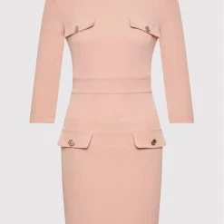 Rinascimento Γυναίκες Καθημερινά Φορέματα Φόρεμα καθημερινό CFC0107298003 Ροζ Slim Fit -Rinascimento Εκπτώσεις unnamed file 540