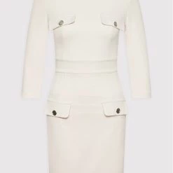 Rinascimento Γυναίκες Καθημερινά Φορέματα Φόρεμα καθημερινό CFC0107298003 Μπεζ Slim Fit -Rinascimento Εκπτώσεις unnamed file 545