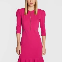 Rinascimento Γυναίκες Κοκτέιλ Φορέματα Φόρεμα κοκτέιλ CFC0111065003 Ροζ Regular Fit