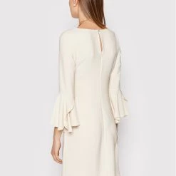 Rinascimento Γυναίκες Κοκτέιλ Φορέματα Φόρεμα κοκτέιλ CFC0107400003 Μπεζ Regular Fit -Rinascimento Εκπτώσεις unnamed file 553