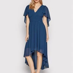 Rinascimento Γυναίκες Κοκτέιλ Φορέματα Φόρεμα κοκτέιλ CFC0107447003 Σκούρο μπλε Slim Fit