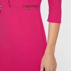 Rinascimento Γυναίκες Κοκτέιλ Φορέματα Φόρεμα κοκτέιλ CFC0111065003 Ροζ Regular Fit -Rinascimento Εκπτώσεις unnamed file 59